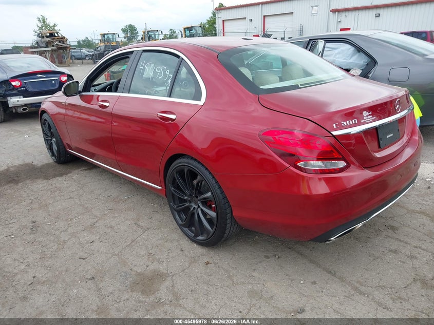 2016 MERCEDES-BENZ C 300 auction photo 3