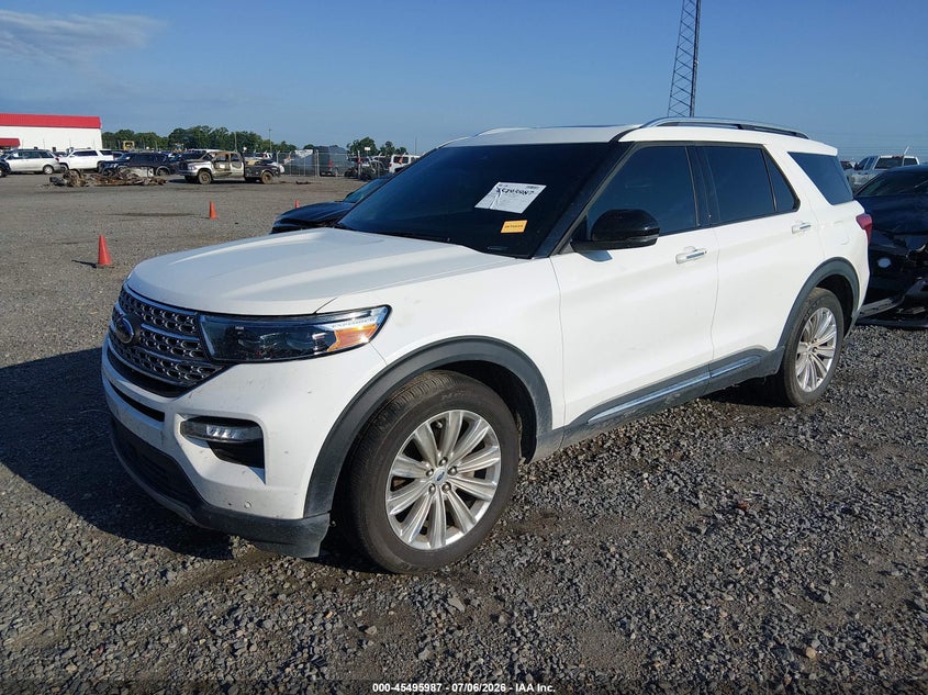 Vin: 1fmsk7fh6pgc33483, lot: 45994185, ford explorer limited 20232