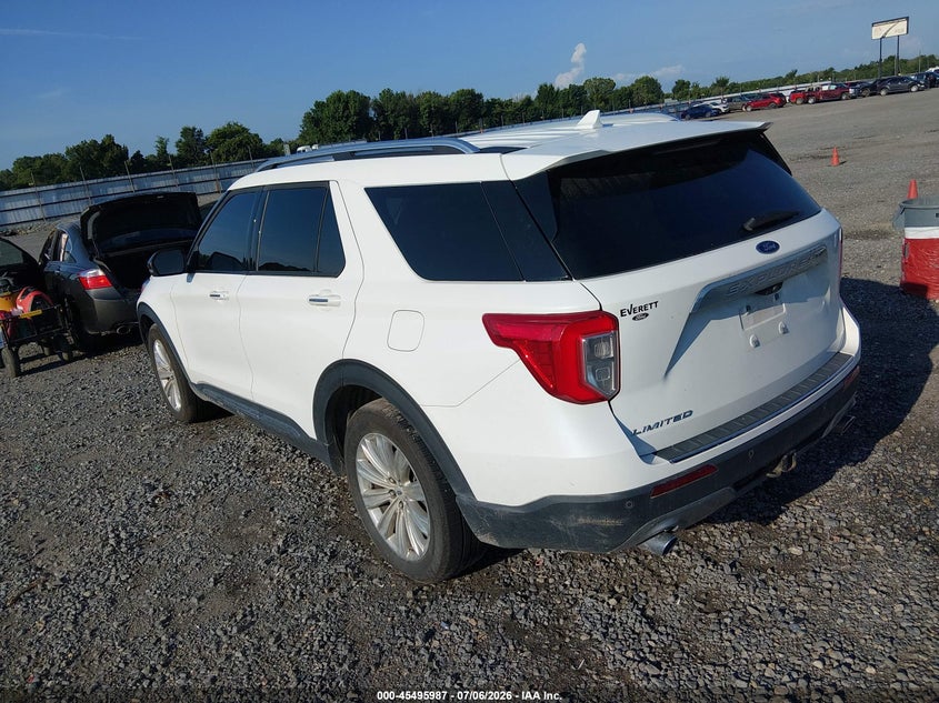 Vin: 1fmsk7fh6pgc33483, lot: 45994185, ford explorer limited 20233