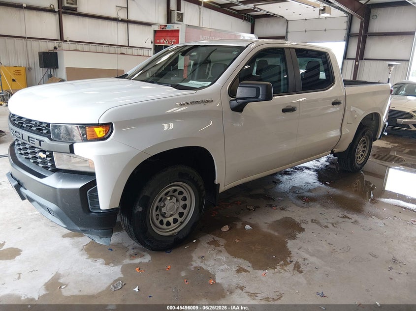 CHEVROLET SILVERADO 1500 2020 VIN 1GCPWAEF7LZ252280