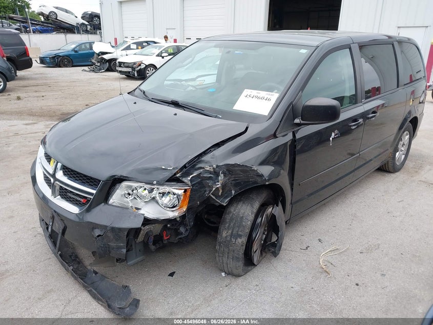 Vin: 2c4rdgbg2cr244113, lot: 45994244, dodge grand caravan se/avp 20122