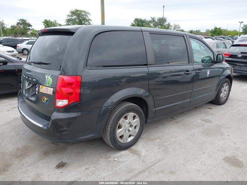 Vin: 2c4rdgbg2cr244113, lot: 45994244, dodge grand caravan se/avp 20124