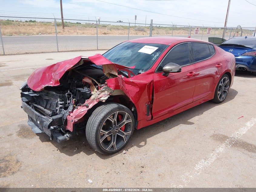 Vin: knae35lcxj6032210, lot: 45994249, kia stinger gt 20182