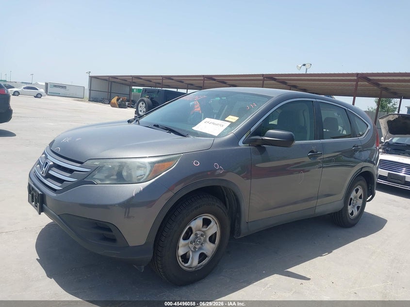 2012 Honda CR-V, Удар сзади, IAAI, VIN 5J6RM3H38CL013149 — фото 2