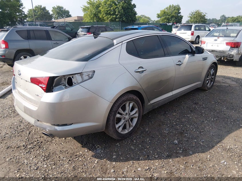 Vin: 5xxgn4a76dg154445, lot: 45994291, kia optima ex 20134