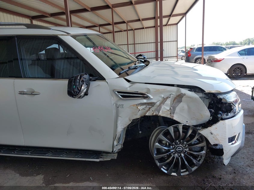 2021 Nissan Armada Platinum 4Wd VIN: JN8AY2DB1M9794467 Lot: 45496114