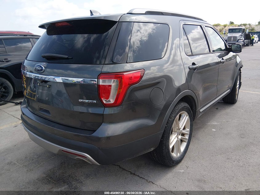 Vin: 1fm5k7d81ggc33262, lot: 45994328, ford explorer xlt 20164