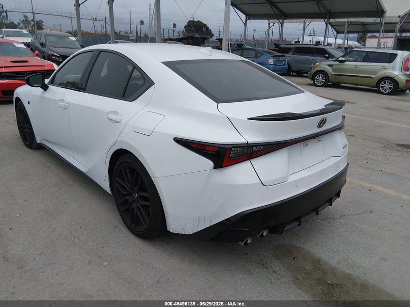 Vin: jthap1d2xr5005450, lot: 45994337, lexus is 500 f sport performance premium 20243