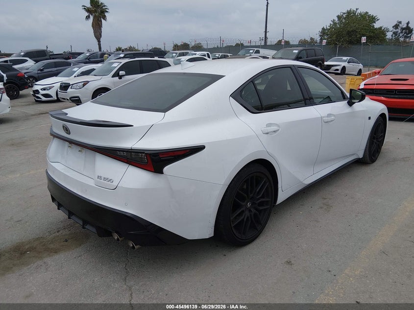 Vin: jthap1d2xr5005450, lot: 45994337, lexus is 500 f sport performance premium 20244