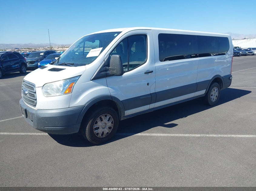 Vin: 1fbzx2zm2gka92560, lot: 45994341, ford transit-350 xlt 20162