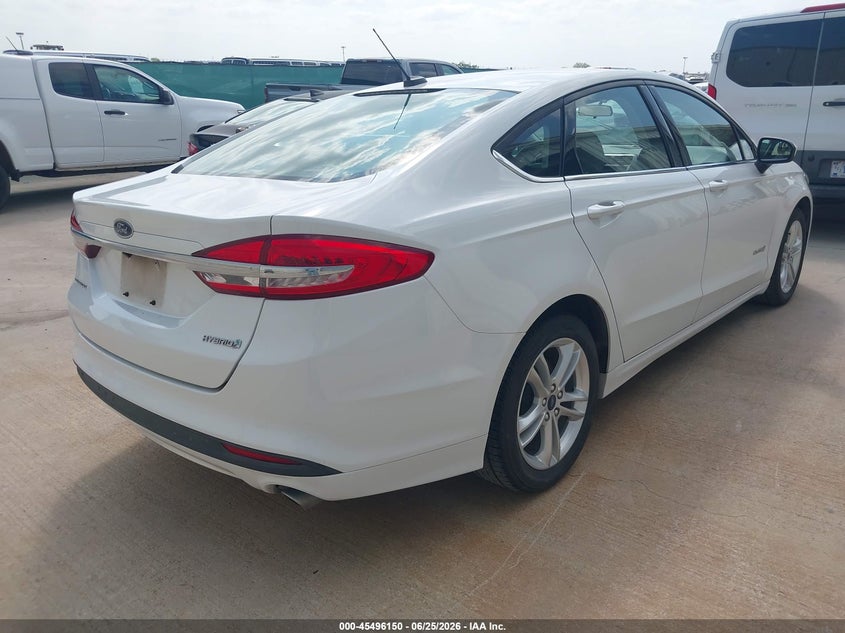 2018 FORD FUSION HYBRID auction photo 4