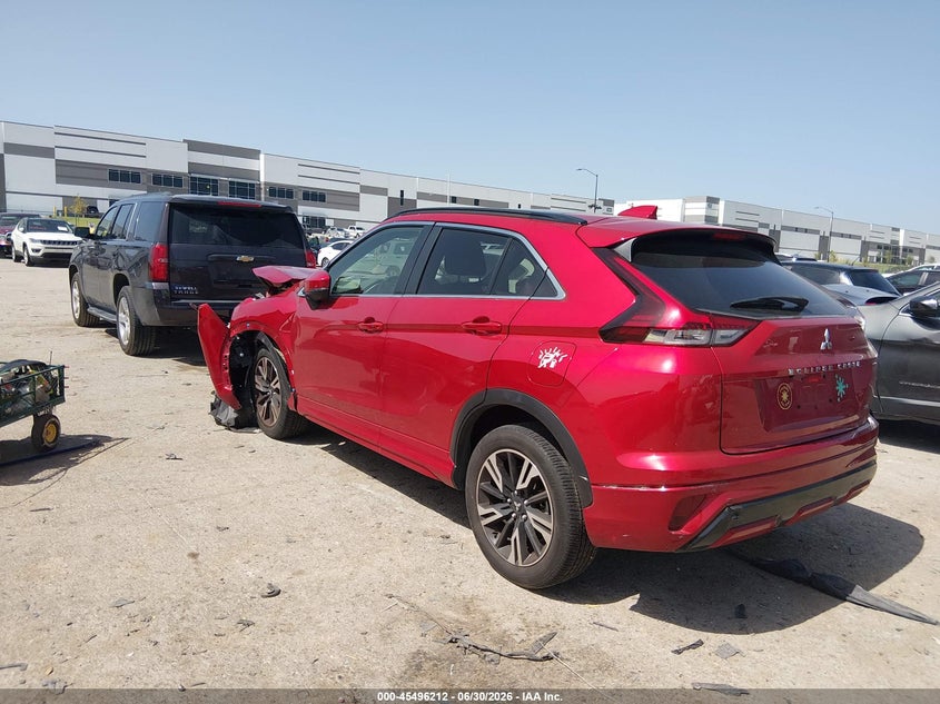 Vin: ja4atwaa1rz003854, lot: 45994410, mitsubishi eclipse cross sel s-awc 20243