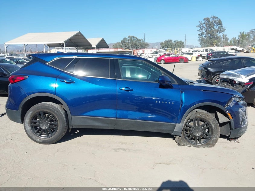 2022 Chevrolet Blazer Fwd 2Lt VIN: 3GNKBCR43NS163159 Lot: 45496217