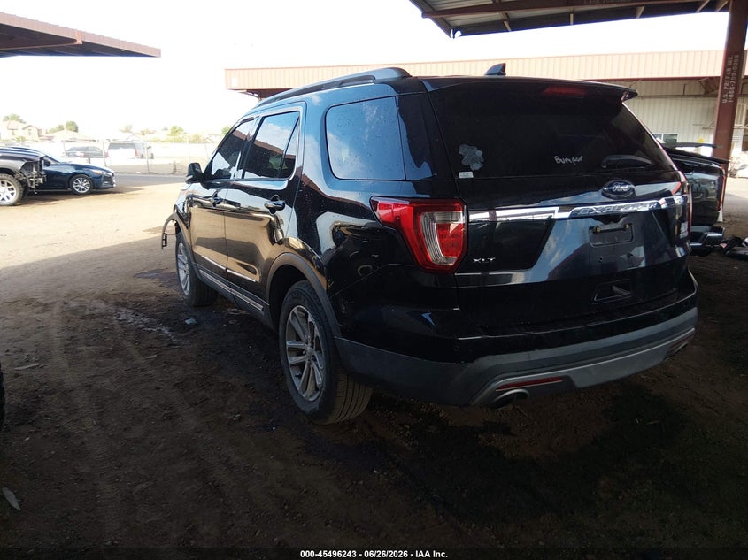 Vin: 1fm5k7dh3ggc34574, lot: 45994441, ford explorer xlt 20163