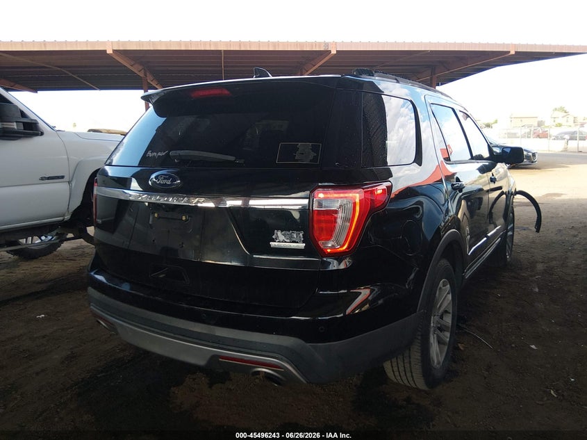 Vin: 1fm5k7dh3ggc34574, lot: 45994441, ford explorer xlt 20164
