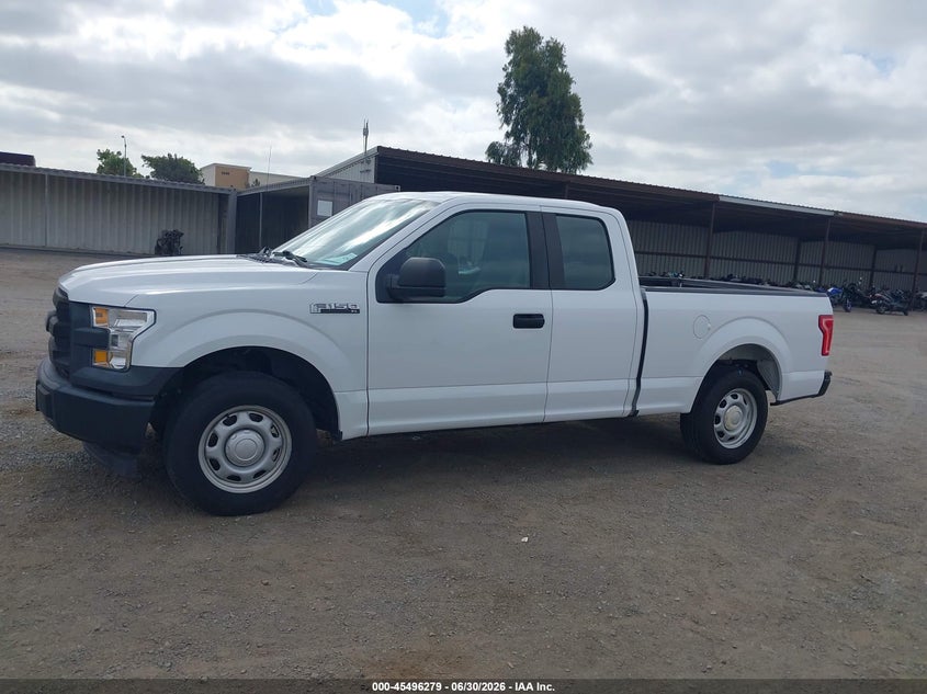 2017 Ford F-150 Xl/Xlt VIN: 1FTEX1C89HKE26858 Lot: 45496279