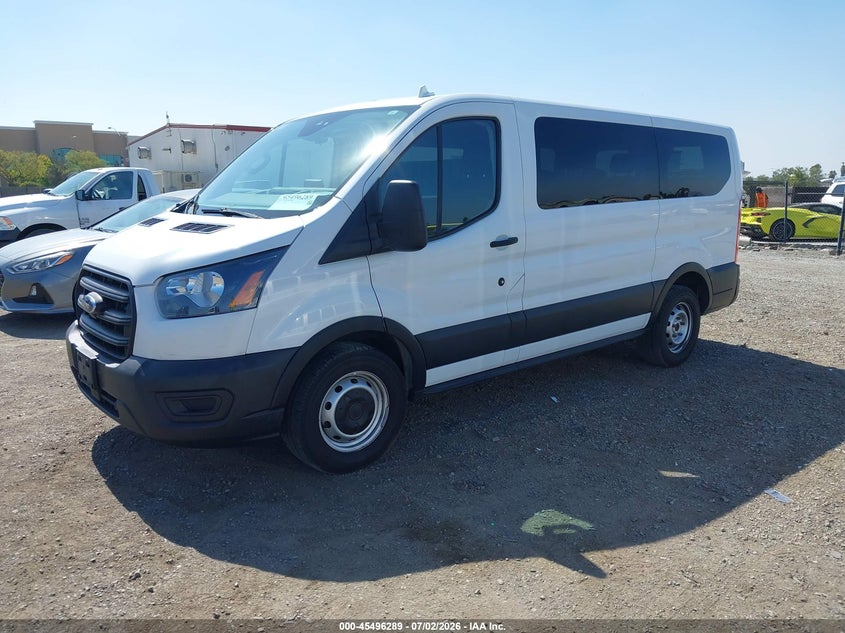 Vin: 1fmzk1y80lkb08625, lot: 45994487, ford transit-150 passenger van 20202
