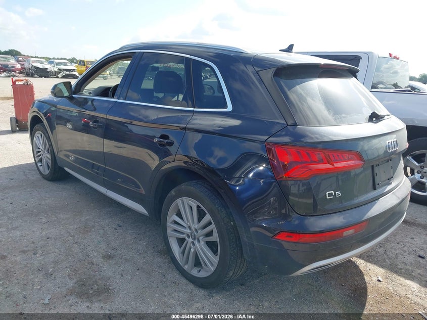 Vin: wa1bnafy5j2200305, lot: 45994496, audi q5 2.0t premium/2.0t tech premium 20183