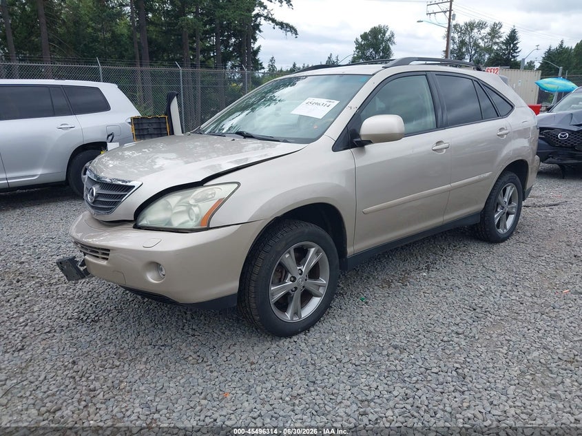 2007 LEXUS RX 400H auction photo 2