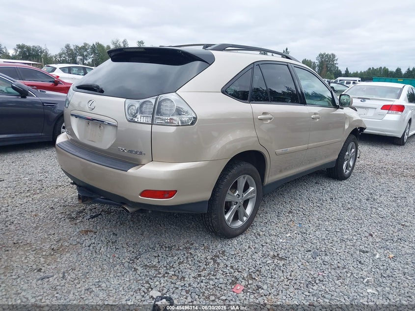 2007 LEXUS RX 400H auction photo 4