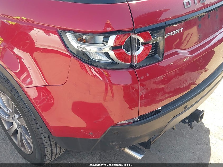 2016 Land Rover Discovery Sport Se VIN: SALCP2BG5GH564827 Lot: 45496320