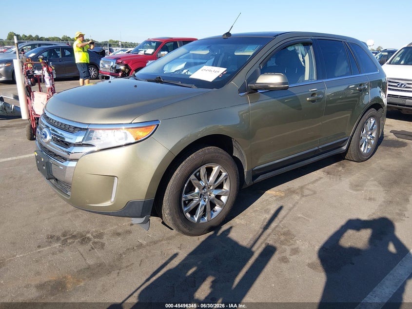 Vin: 2fmdk3k91cba39607, lot: 45994543, ford edge limited 20122