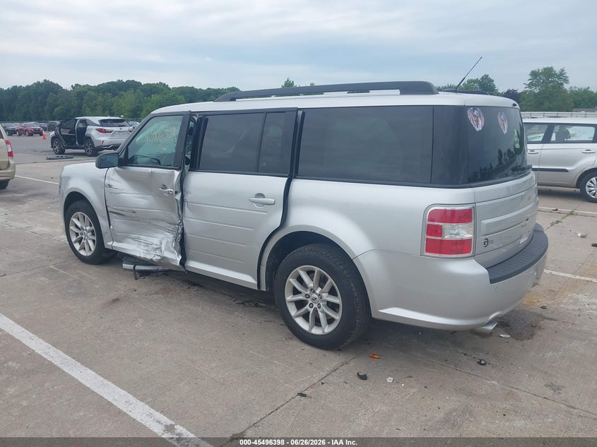 Vin: 2fmgk5b80jba02156, lot: 45994596, ford flex se 20183