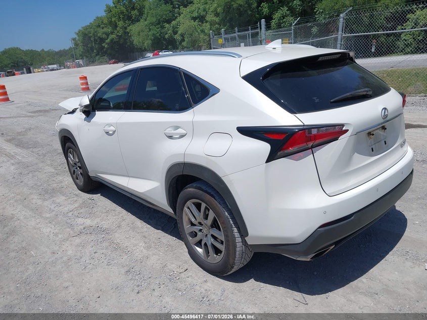 Vin: jtjyarbz6f2015404, lot: 45994615, lexus nx 200t 20153