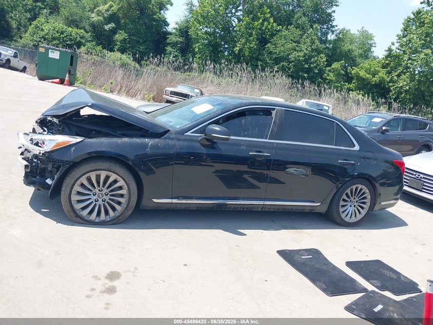 2017 Genesis G90 3.3T Premium VIN: KMHG34JA8HU033364 Lot: 45496420