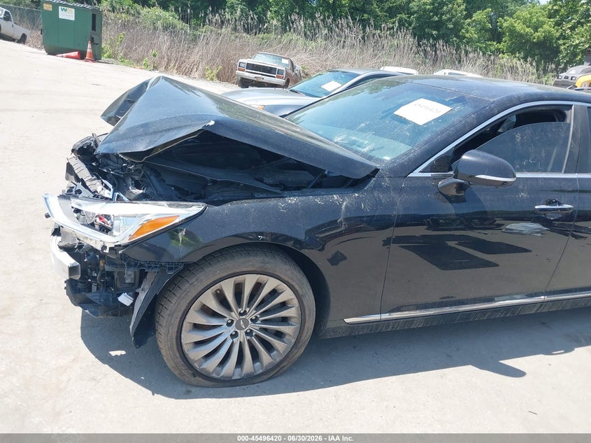 2017 Genesis G90 3.3T Premium VIN: KMHG34JA8HU033364 Lot: 45496420
