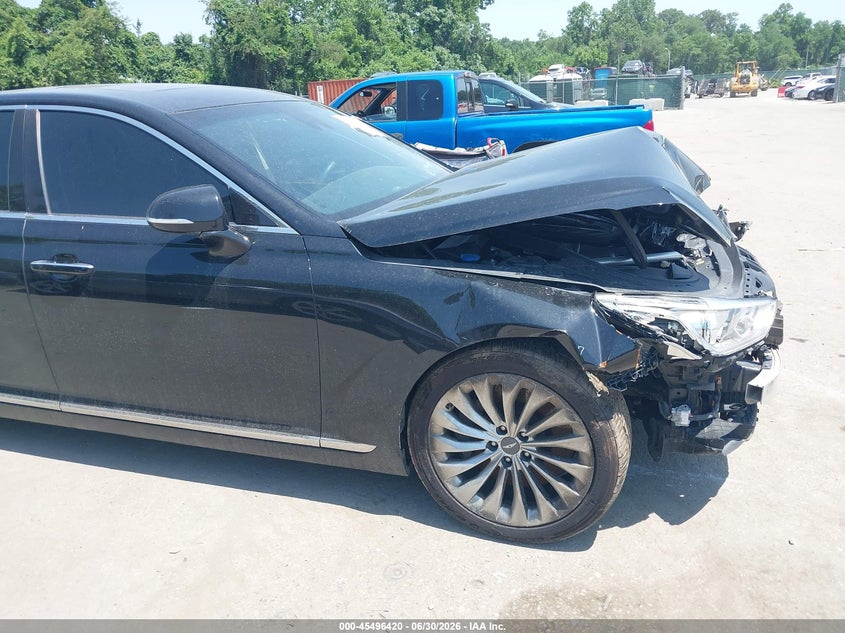2017 Genesis G90 3.3T Premium VIN: KMHG34JA8HU033364 Lot: 45496420
