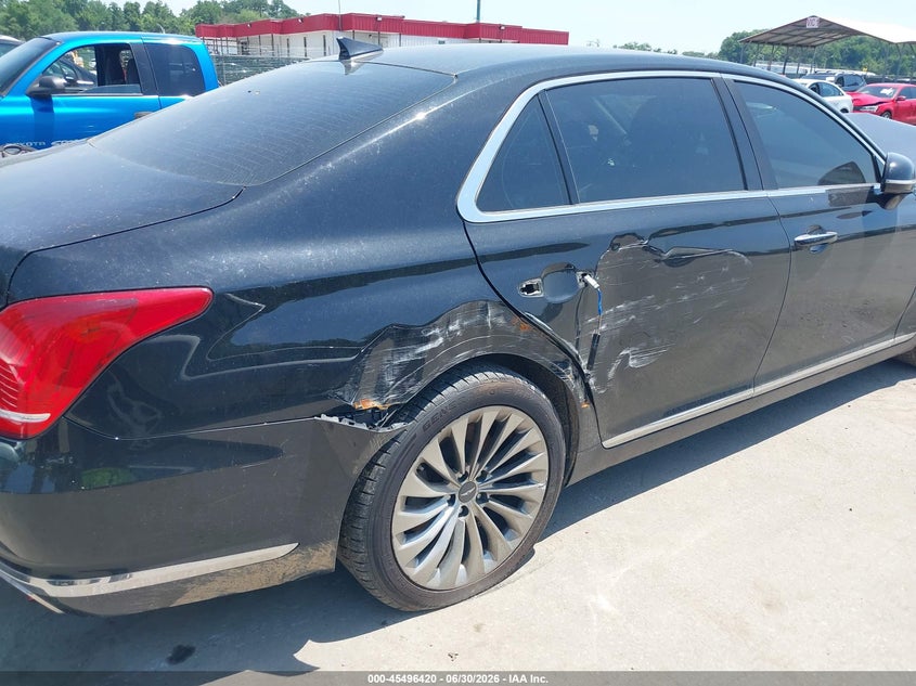 2017 Genesis G90 3.3T Premium VIN: KMHG34JA8HU033364 Lot: 45496420