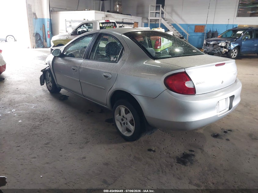 2001 DODGE NEON auction photo 3