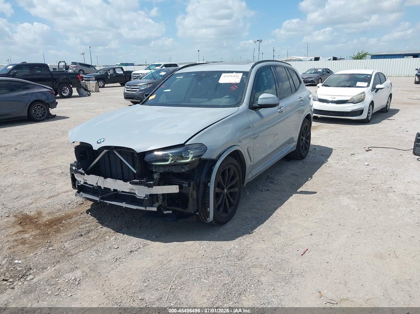 2023 BMW X3 auction photo 2