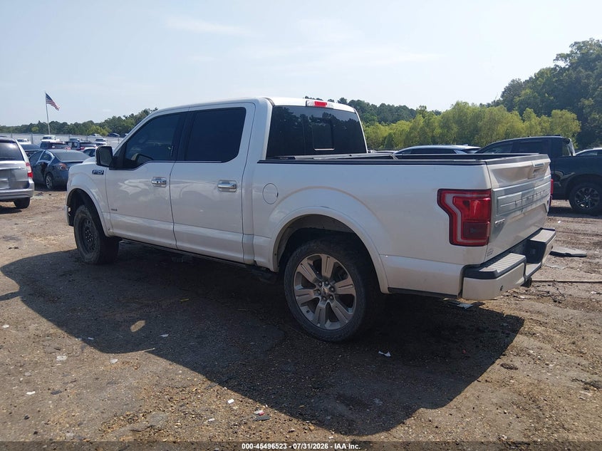 Vin: 1ftew1egxgfd09904, lot: 45994721, ford f-150 king ranch/lariat/limited/platinum/xl/xlt 20163