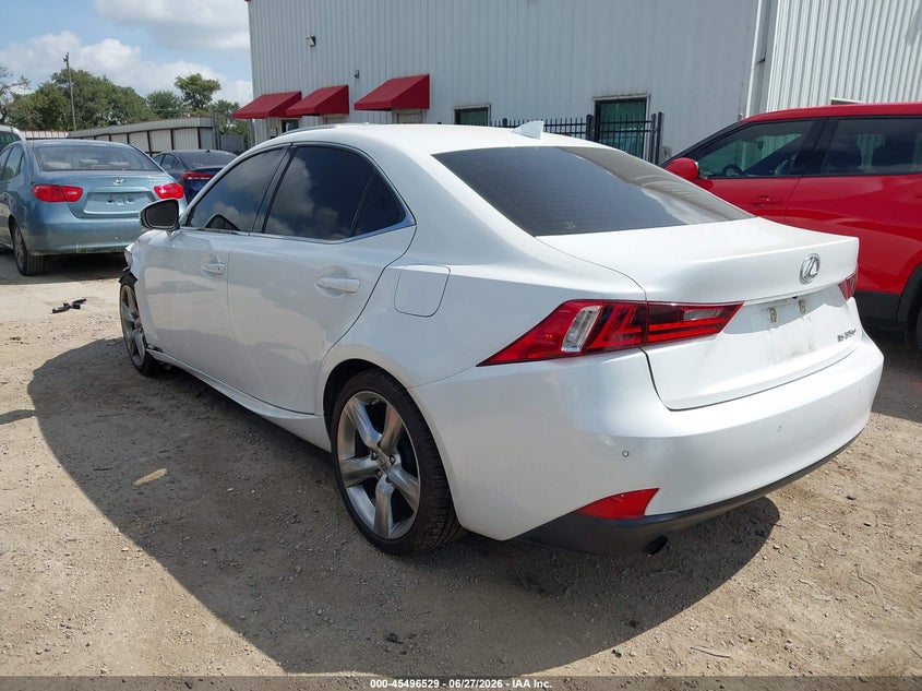 Vin: jthbe1d20e5010564, lot: 45994727, lexus is 350 20143