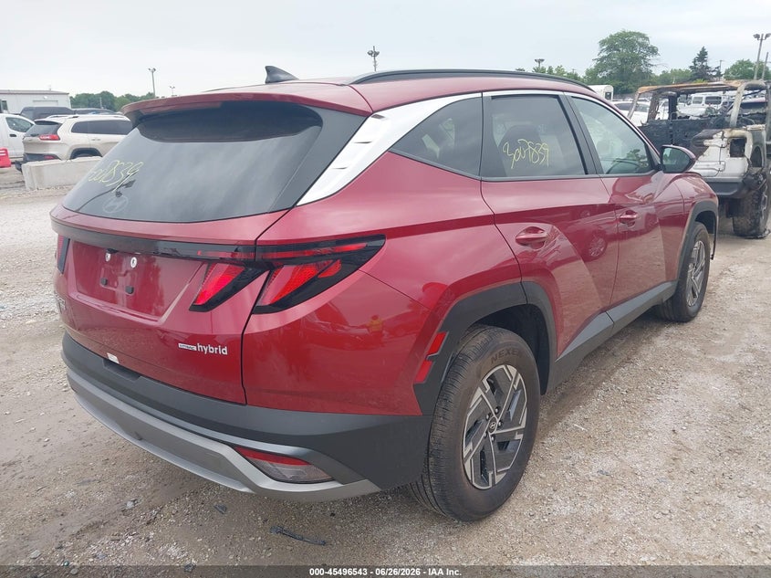 2025 HYUNDAI TUCSON HYBRID auction photo 4