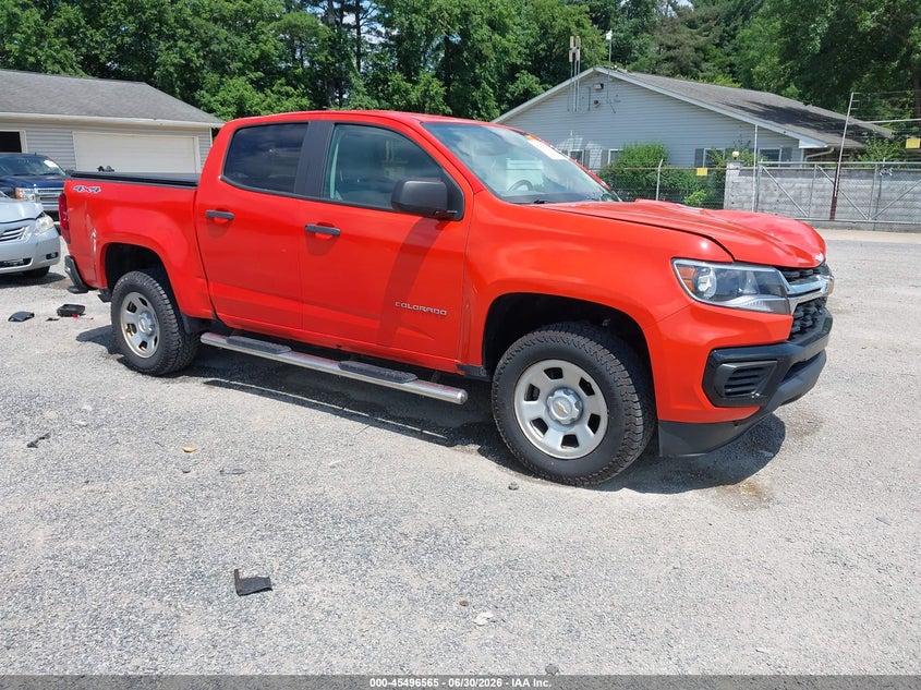 2021 CHEVROLET COLORADO auction photo 1