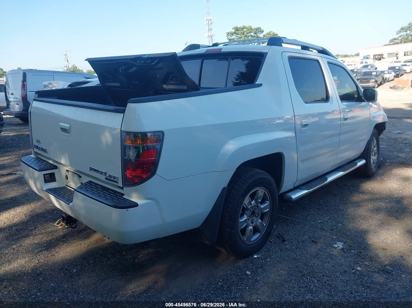 HONDA RIDGELINE 2007 VIN 2HJYK16537H540580