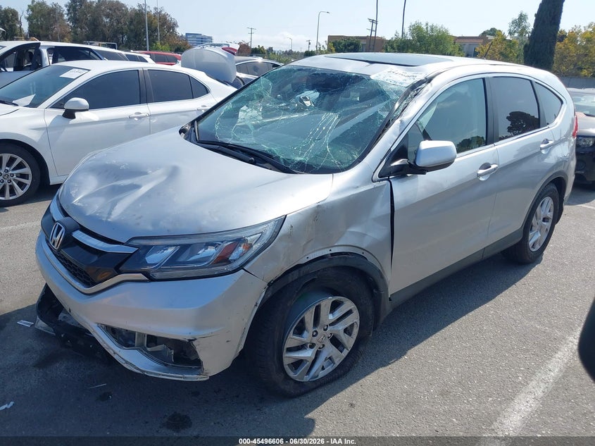 2016 Honda CR-V, Перекидання, IAAI, VIN 3CZRM3H5XGG700945 — фото 2