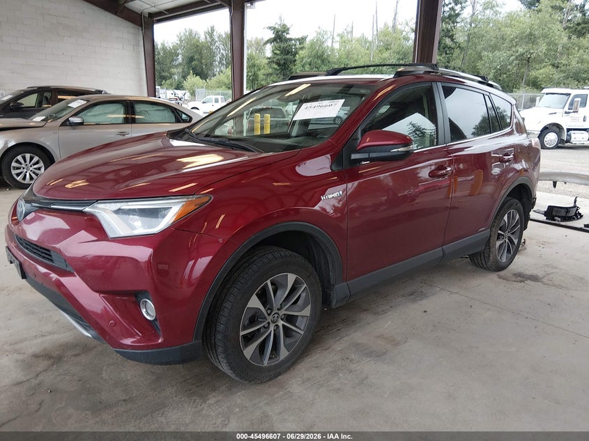 2018 Toyota Rav4 Hybrid Xle JTMRJREV8JD238556 photo 1