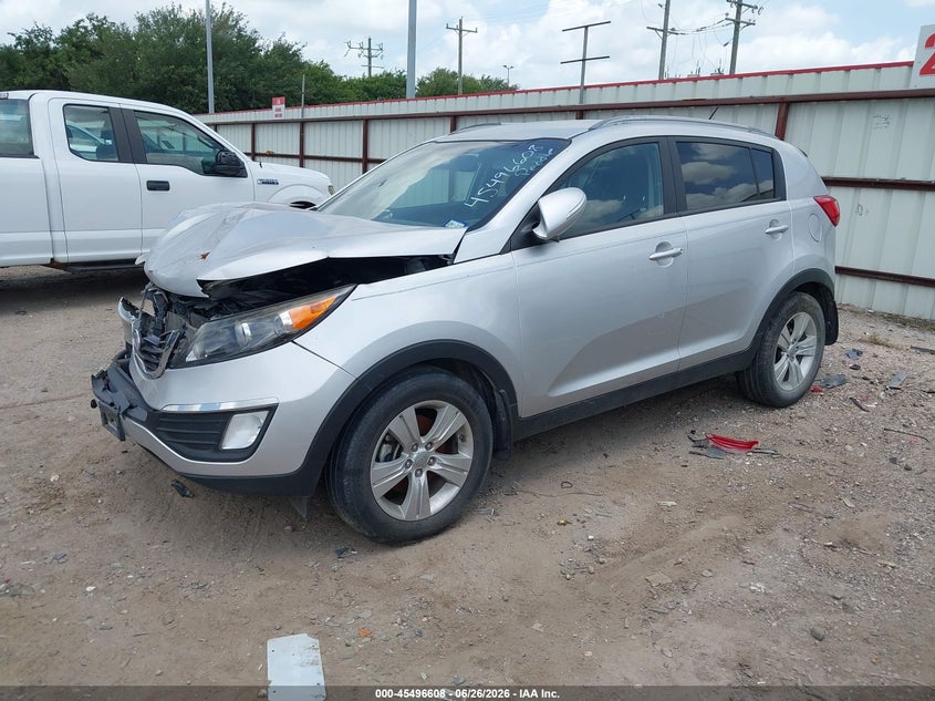 2012 Kia Sportage Lx KNDPB3A20C7259481 photo 1