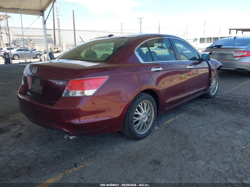2009 HONDA ACCORD VIN 1HGCP36839A028391 nuotrauka 4