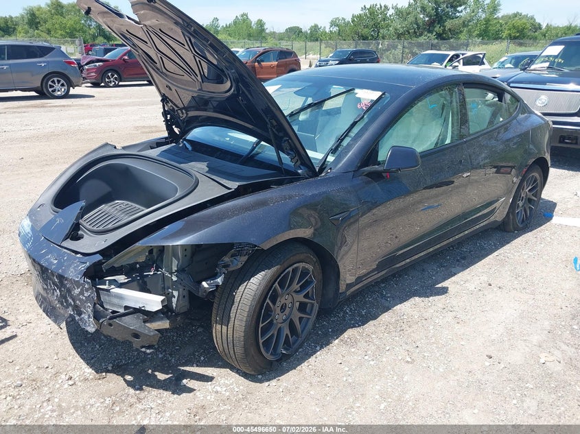 2025 TESLA MODEL 3 auction photo 2
