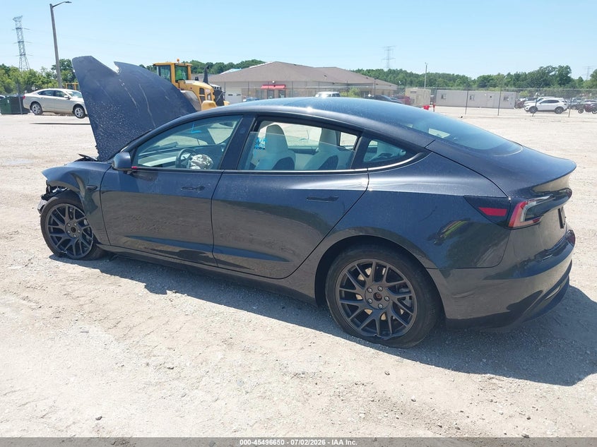 2025 TESLA MODEL 3 auction photo 3