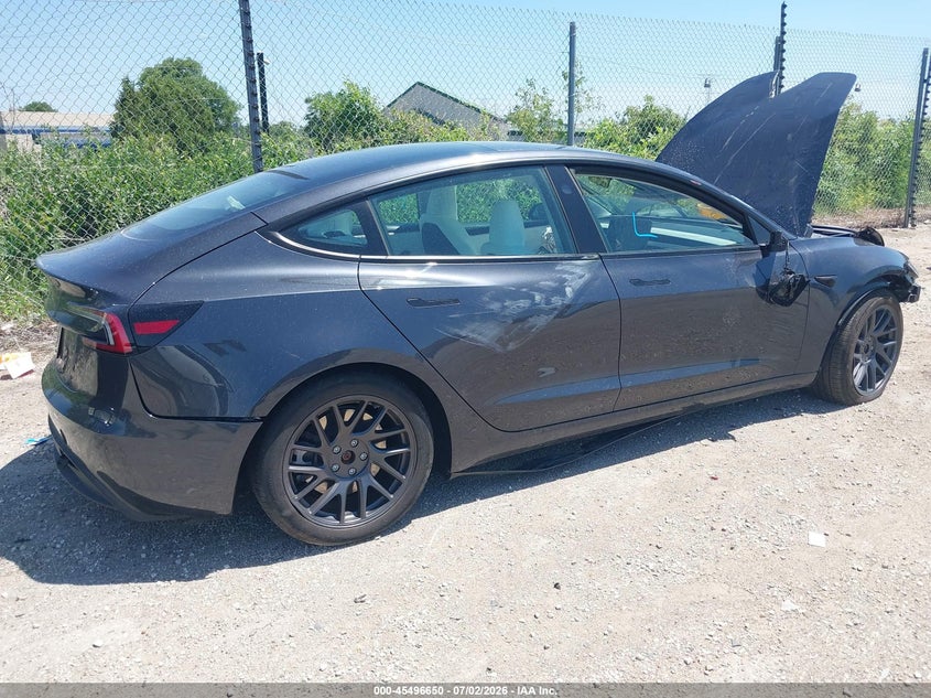 2025 TESLA MODEL 3 auction photo 4