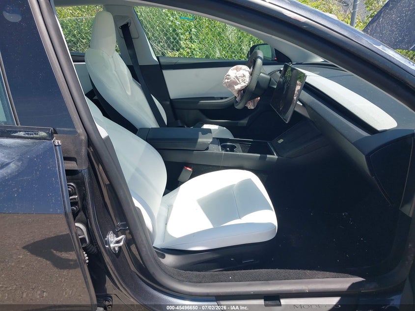 2025 TESLA MODEL 3 auction photo 5