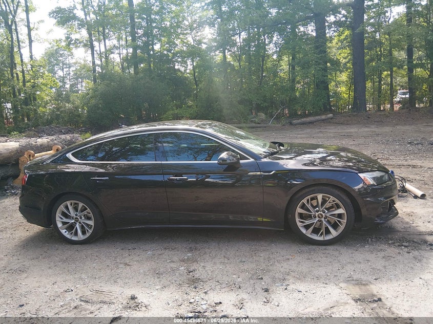2022 Audi A5 Sportback Premium Plus 40 Tfsi Quattro S Tronic VIN: WAUCBCF53NA040261 Lot: 45496671