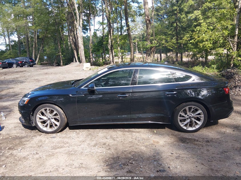 2022 Audi A5 Sportback Premium Plus 40 Tfsi Quattro S Tronic VIN: WAUCBCF53NA040261 Lot: 45496671