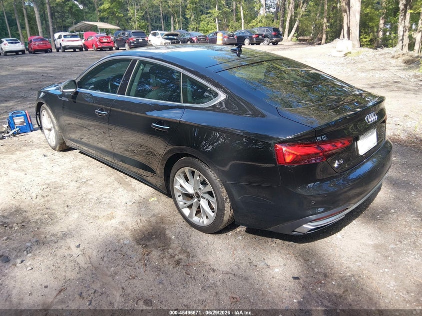 2022 AUDI A5 SPORTBACK auction photo 3